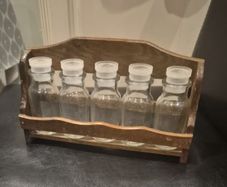 Vintage 1970s Spice Rack
