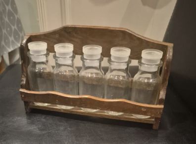 Vintage 1970s Spice Rack