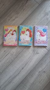 3 x Unicorns of Blossom Wood books