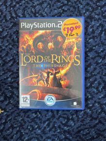 Lords of the rings the 3rd age ps2 game