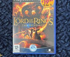 Lords of the rings the 3rd age ps2 game