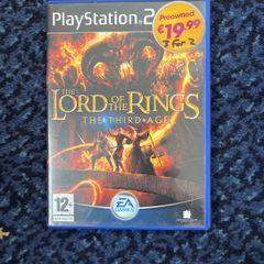 Lords of the rings the 3rd age ps2 game
