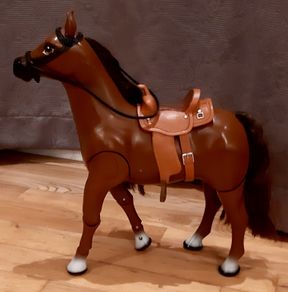 Articulated Brown Horse