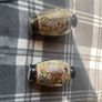 Pair of Antique Japanese Kinkozan Satsuma Vases Geisha Figures Image 2