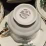 Vintage Lily of The Valley Teacups and Saucers Set Image 2