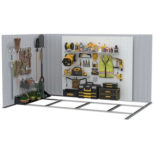 NEW SALE | Garden Storage Shed w/ window Double Door Green