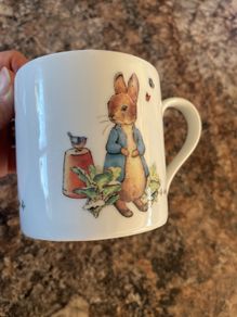 peter rabbit wedgewood mug