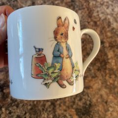 peter rabbit wedgewood mug