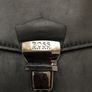 Authentic Hugo Boss leather messenger bag Image 3