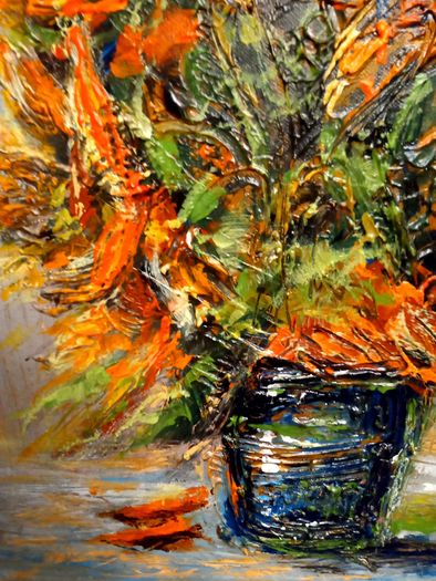 ArtH2O - Vibrant Sunflowers Bouquet 30x40cm