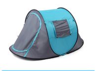 main image for ad 2-3 People Fully Automatic Camping Tent Windproof Waterproof Automatic Pop-up Tent Family Outdoor Instant Setup Tent 4 Season