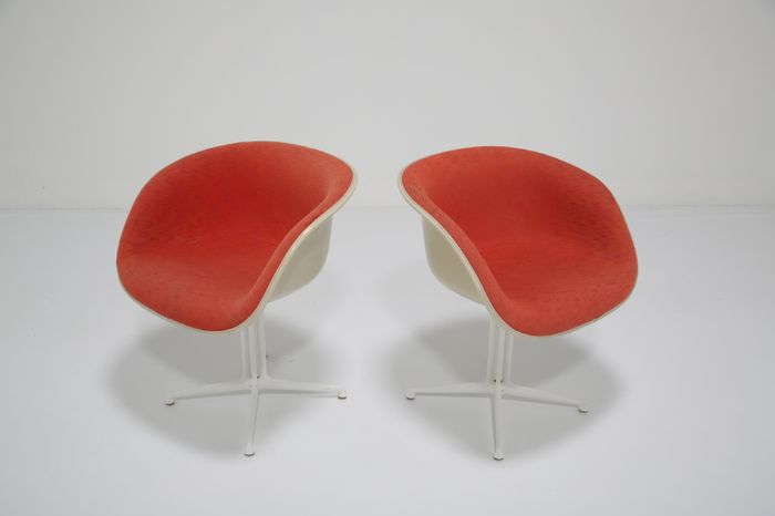 Vintage La Fonda Armchairs by Charles & Ray Eames for Herman Miller, 1960s