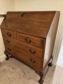 Antique Writing Bureau Vintage