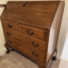 Antique Writing Bureau Vintage