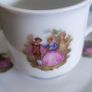 French Porcelain Veritable 6 cups with saucer Image 7