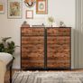 Chest of Drawers for Bedroom with 6 Drawers, Storage Cabinet Storage Unit with Fabric Drawers Image 6