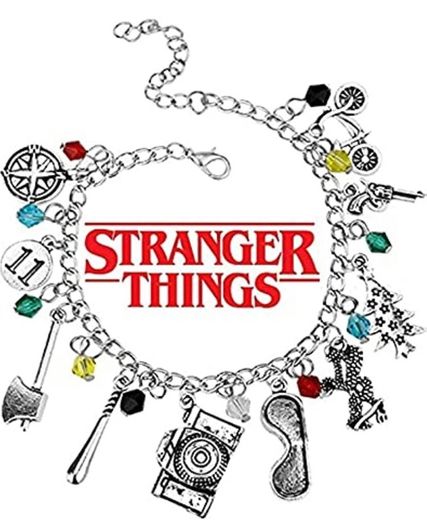 Stranger Things Shiny Charm Bracelet Movie Inspired Cosplay Jewelry (FREE POSTAGE)