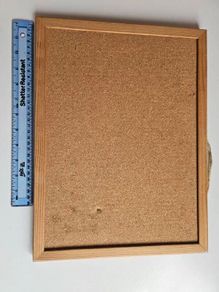 Small notice board (cork board)