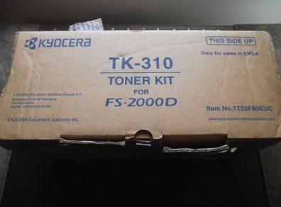 Genuine Printer Cartridge or Toner Kit 'Kyocera-TK-310'. Made in Japan