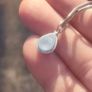 Vintage Teardrop Black Onyx Sterling Silver Pendant Set Image 8