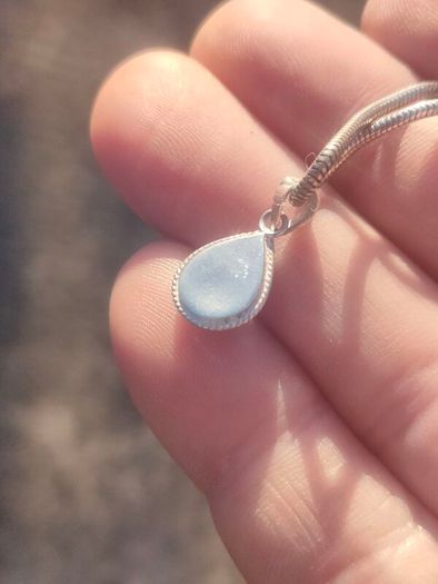 Vintage Teardrop Black Onyx Sterling Silver Pendant Set