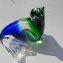 Coloured glass ornament, Sea lion, Home decor,Glass ornament, Paperweight,Gift Image 3
