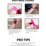 Glitter Fake Nail 24pcs + 1pc Nail File & 1 sheet Nail Tape - New Image 6