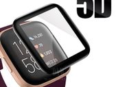 5D Curved Edge Full Coverage Soft Protective Film Cover For Fitbit Versa 2 Watch Versa2 Screen Protector Guard (Not Glass)