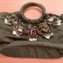 Vintage satin handbag Image 6