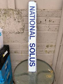 Enamel Sign