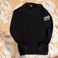 Black gym coffee sweater