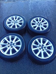 mazda alloys 17's