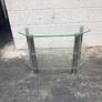 Glass TV unit Image 4