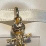 Pandora Pumpkin Scarecrow Dangle Gold Charm  New Image 2