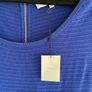 Sandro Blue Knitted Dress (Unworn) - Size 2/UK10 Image 3