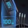 3 In 1 Transparent Super Fast Charging Cable 6A Universal with Type C Usb Micro Image 6
