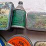 A Job Lot Of 9x  Vintage Tins Big & Small Tins All Vintage Image 9