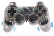 NEW Wireless Controller 2.4G Gamepad Dual Vibration Joystick for PS2 Console Joypad USB PC Game Controller