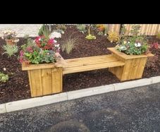 bench planters