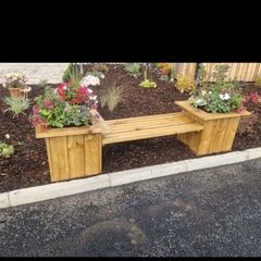 bench planters