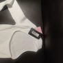 BNWT Pretty little thing white contour rib High Neck asymetric crop top size XS Postage included Image 5