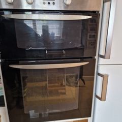 Indesit built in double oven