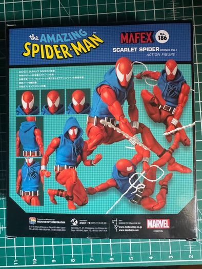Mafex 186 Scarlet Spider