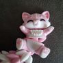 3D printed articulated cat keychain Image 3