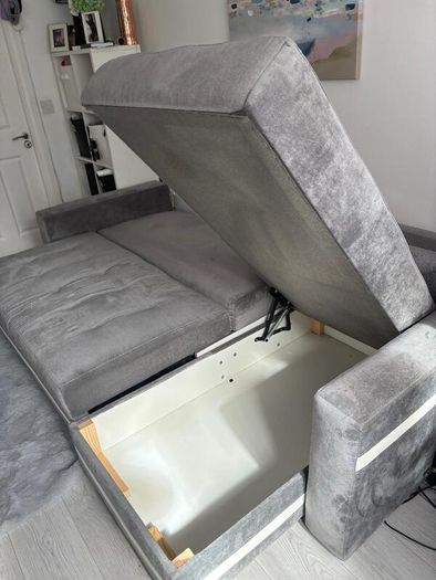 Corner sofa with sleeping mode + delivery