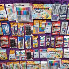 Pens,sharpie, pilot,bic,markers, etc bundle