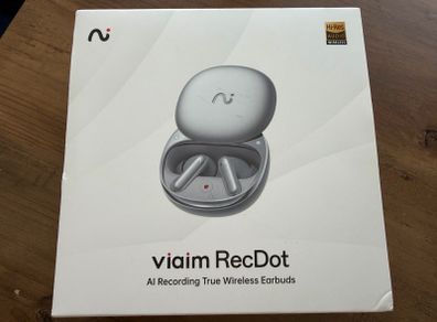 viaim RecDot AI recording earbuds