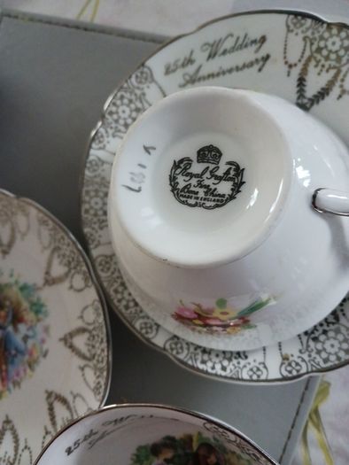 silver anniversary cups