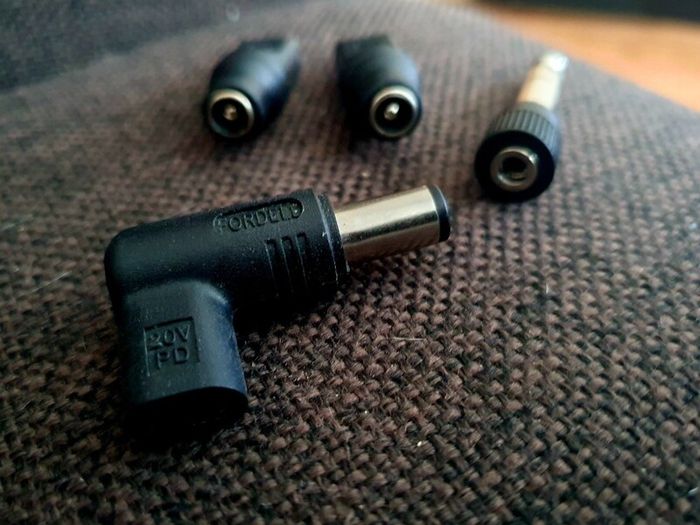Mixed DC Barrel Power Adapters & Audio Jack Adapter
