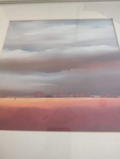Framed Pictuer Print Hans Paus - Evening Walk Ii